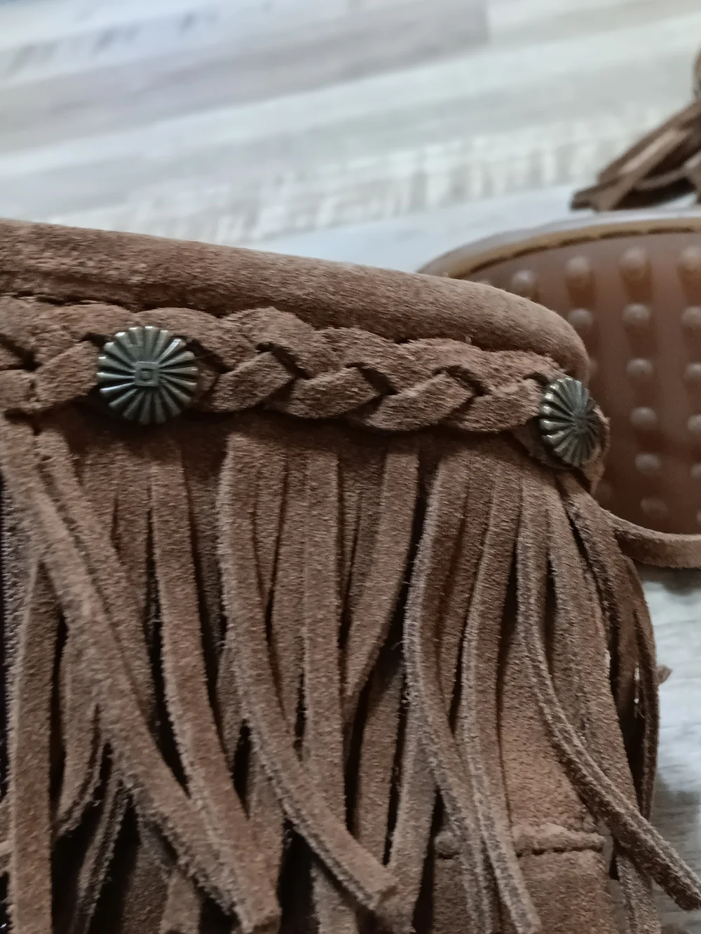 Minnetonka soft tan
